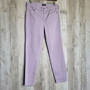 Buffalo Aubrey High Rise Stretch Ankle Grazer. Purple Size 10